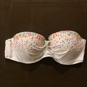 NWOT Victoria Secret Strapless bathing suit top